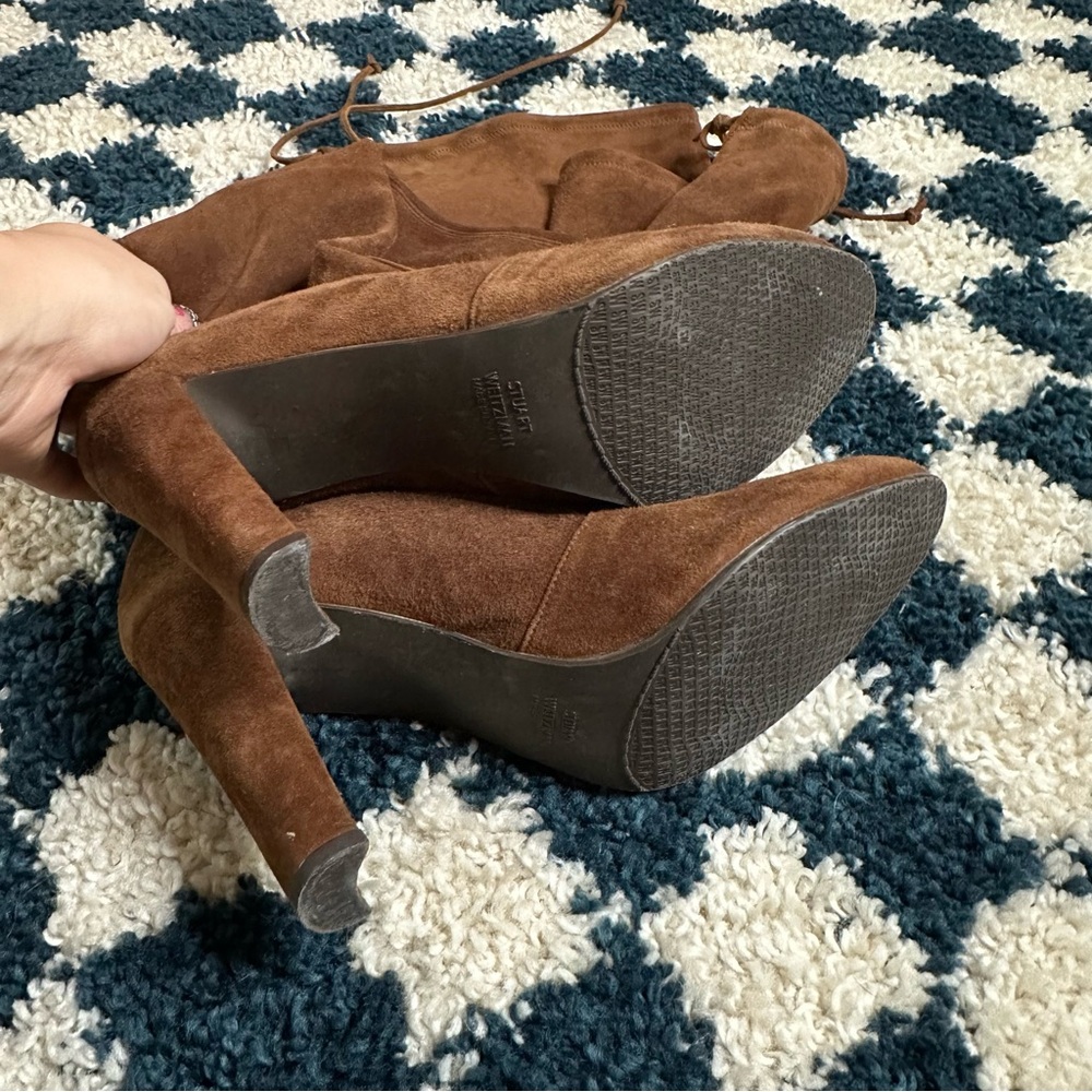 Stuart Weitzman Over The Knee Boots - Picture 7 of 8